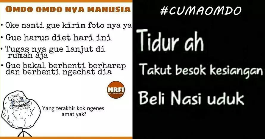 10 Meme lucu 'macam-macam omdo' ini kocaknya bikin baper