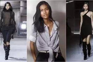 Laras Sekar, model Indonesia yang melenggang di Paris Fashion Week