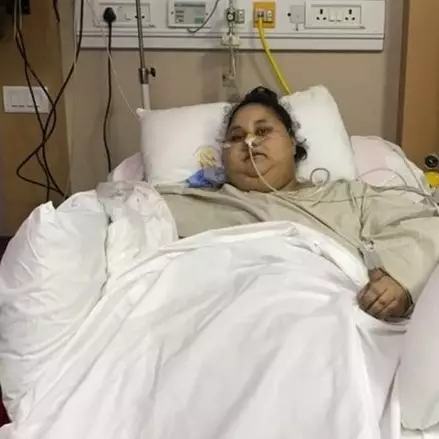 Tak pernah keluar rumah selama 25 tahun, bobot wanita ini capai 500 kg