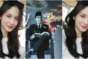 Posting lukisan Bung Karno, Pevita Pearce tuai kecaman netizen