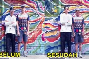 9 Foto saat kakek nenek bertukar pakaian dengan sang cucu, kocak abis