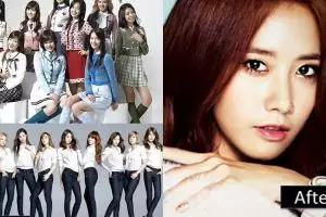 12 Foto transformasi anggota girlband K-Pop SNSD, oplas nggak ya?