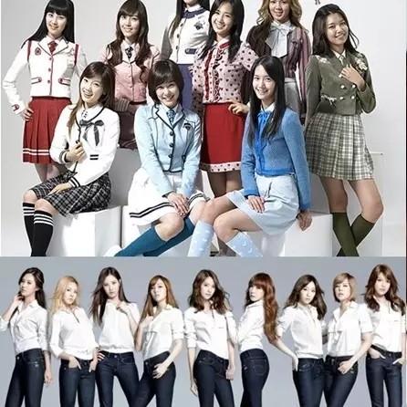 12 Foto transformasi anggota girlband K-Pop SNSD, oplas nggak ya?