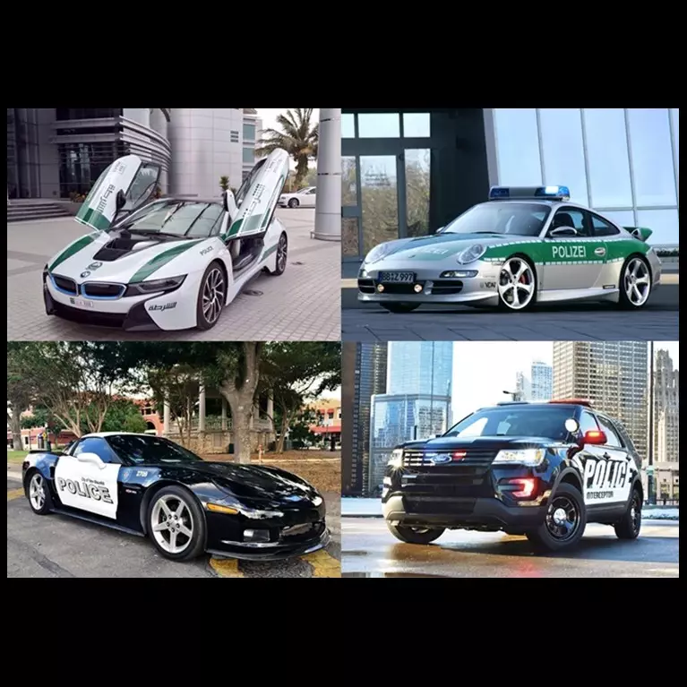 Nggak cuma Dubai, 7 negara ini polisinya juga pakai mobil super mewah