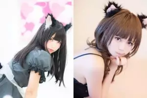 12 Foto imut cewek Jepang berkostum kucing saat rayakan Cat Day 2017