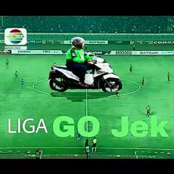 10 Meme Liga Gojek ini kocaknya bikin kamu bergumam 'hmm boleh lah'