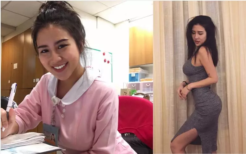 Kenalin, Carina Linn perawat terseksi yang bikin rela pura-pura sakit