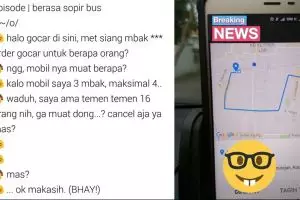 Kelakuan calon penumpang taksi online ini bikin geleng kepala deh