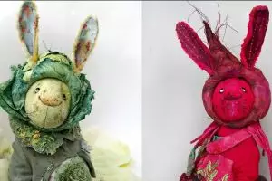 13 Foto boneka tema Paskah ini terbuat dari sayur, nggak nyangka ya