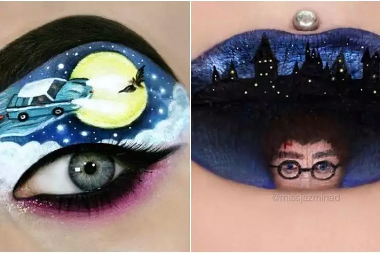 15 Makeup ala Harry Potter ini dijamin anti mati gaya, artistik abis