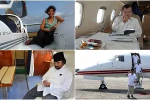 7 Tokoh Indonesia yang miliki jet pribadi, jenisnya apa saja ya?