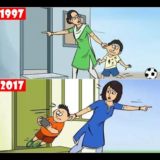 11 Ilustrasi lucu ini tunjukkan kalau internet ubah gaya hidup manusia