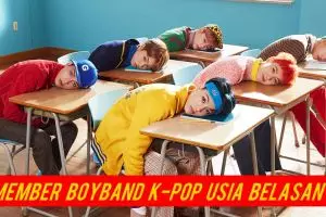12 Member boyband K-Pop usia belasan ini bukti mereka cakep dari kecil