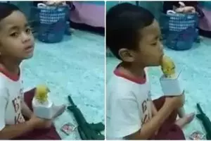 Suara merdu bocah lantunkan ayat Alquran ini bikin hati bergetar