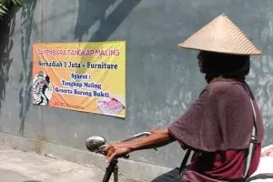 Biar aman, desa ini bikin sayembara tangkap maling berhadiah Rp 1 juta