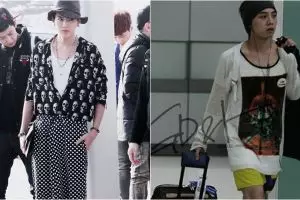 10 Idol K-Pop dengan style airport teraneh, bikin geleng-geleng kepala
