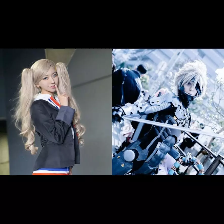 Berambut pirang, 10 cosplayer festival Den-Den Town ini bikin kepincut