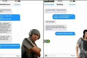 Ini jadinya saat 7 tokoh hits meme pesan ojek online, tepuk jidat deh!