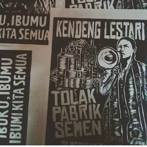 Solidaritas petani Kendeng, SID tolak lagunya dipakai kampanye Jokowi