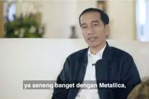 Ditanya seandainya dulu jadi musisi Metal, ini jawaban kocak Jokowi