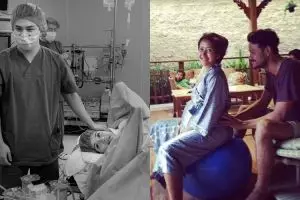 9 Potret seleb temani istri melahirkan ini bikin haru dan penuh cinta