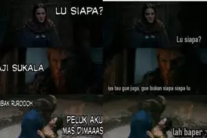10 Meme 'Beauty and the Beast' ini bikin ngakak parah, buruan nonton