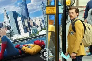 Pakai jas ini, Spider-Man disamakan dengan murid sekolah di Korsel