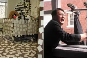 10 Foto bukti bahwa siswa Korea Selatan memang masternya April Mop