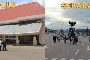 Foto 6 perbatasan Indonesia dulu dan sekarang, berubah drastis