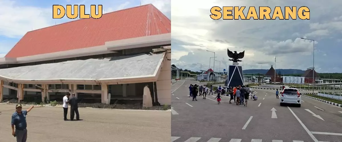 Foto 6 perbatasan Indonesia dulu dan sekarang, berubah drastis