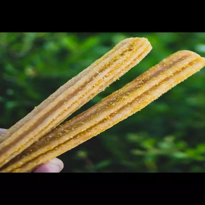Churros ini dibuat dengan campuran emas murni, tertarik mencicipi?