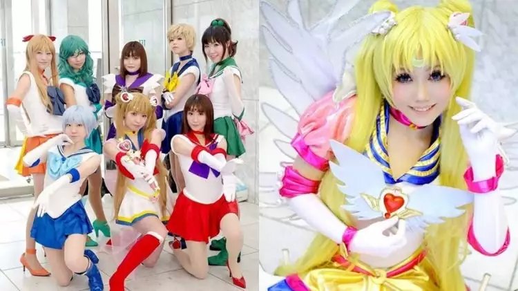 12 Foto cosplay ala Sailormoon ini bikin nostalgia masa kecil