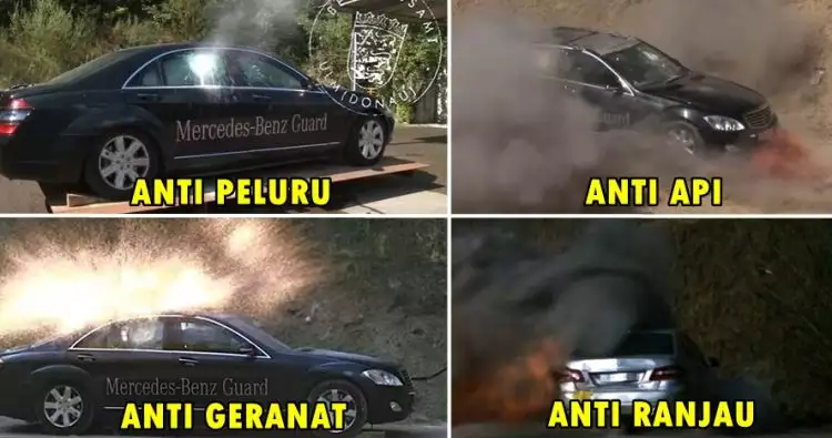 Ini penjelasan kehebatan mobil kepresidenan anti peluru & granat