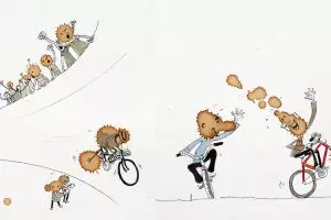 Seniman ini ubah noda kopi jadi gambar menarik, ini 11 potret karyanya