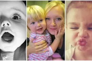 18 Momen balita selfie bak orang dewasa, nggak kalah narsis nih