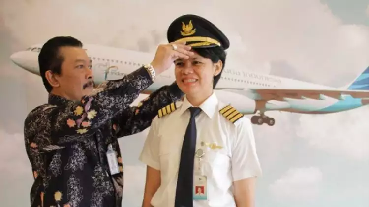 Ida Fiqriah, kapten pilot perempuan pertama di Garuda Indonesia