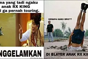 10 Meme 'RX King' yang lucunya nggak kira-kira, salam nguok