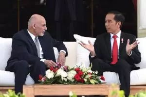 11 Foto Presiden Jokowi nge-teh bareng tamu negara di Istana, akrab ya
