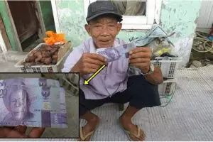 3 Pedagang tua ini kisahnya pilu, jualannya dibeli pakai uang mainan