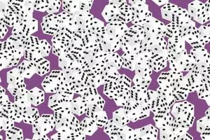 Uji kejelian mata yuk, cari sisi dadu dengan 7 titik di gambar ini