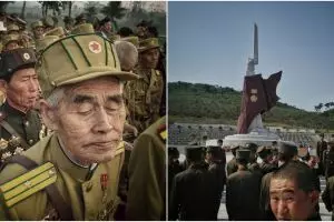 Ini 8 foto langka masyarakat Korea Utara dengan kehidupan militernya