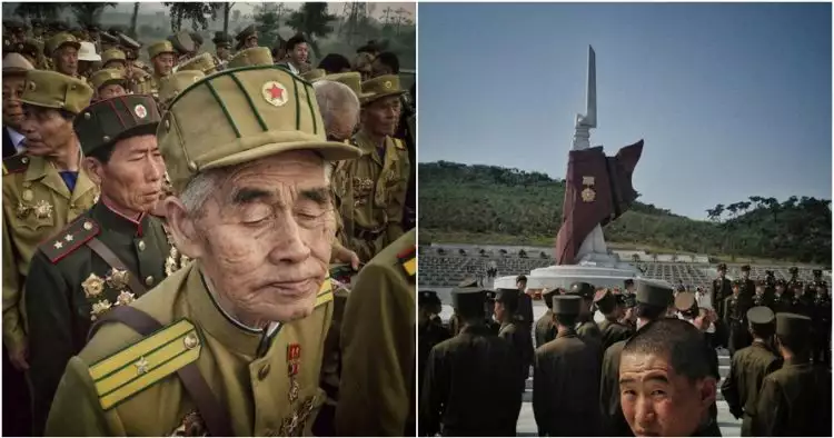 Ini 8 foto langka masyarakat Korea Utara dengan kehidupan militernya