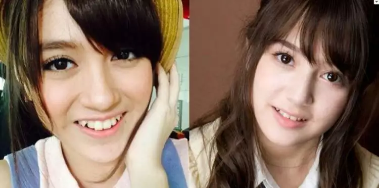 5 Foto bukti Nabilah JKT48 mirip dengan seleb Jepang eks-AKB48 Maachan