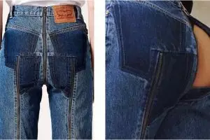 5 Jeans resleting di pantat ini lagi ngetren, keren apa nyeleneh?