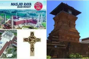 5 Masjid di Indonesia ini bentuknya tak biasa, ada yang mirip gereja