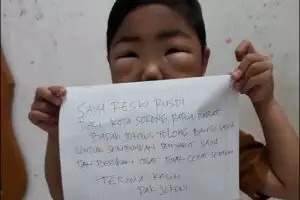 Idap sindrom nefrotik, bocah ini bikin video untuk Presiden Jokowi