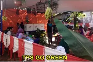 8 TPS unik saat Pilkada DKI Jakarta putaran kedua, kreatif banget