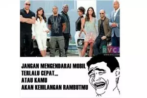 7 Meme Fast & Furious ini siap bikin ketawa, ada-ada saja