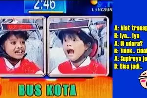 Aksi anak main tebak kata ini kocaknya nggak ketulungan, bikin ketawa