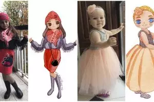 Begini jadinya kalau manusia dibikin karakter animasi, cute banget 